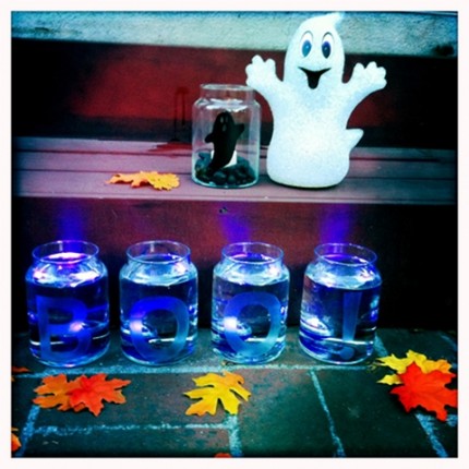 Glowing Boo Jars