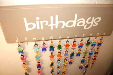 Lil' People Birthday Chart