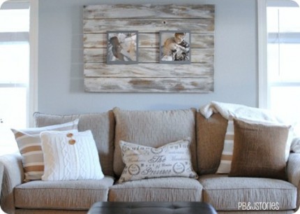 Living Room Pallet Frame