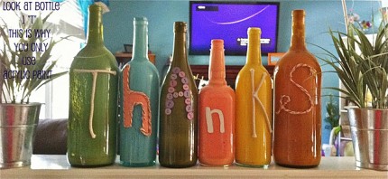 Thankful Bottles