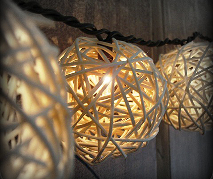 DIY Patio String Lights