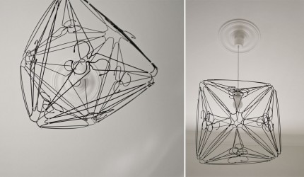 Coat Hanger Pendant Light