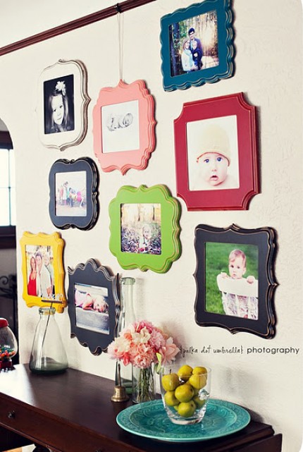 Colorful Framed Photos