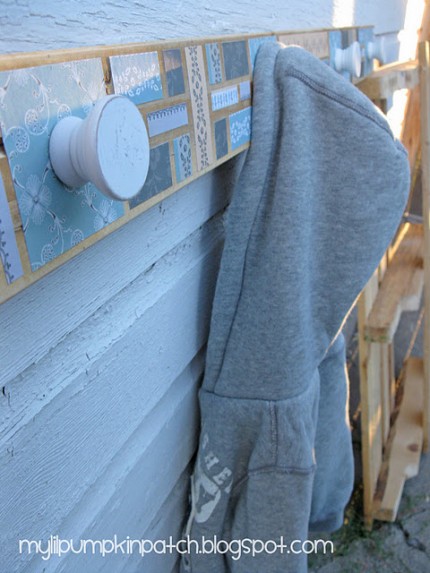 Pallet Coat Rack