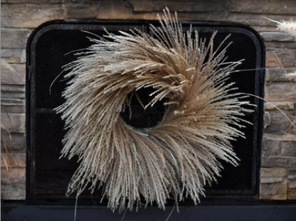 Tiger Grass Wreath