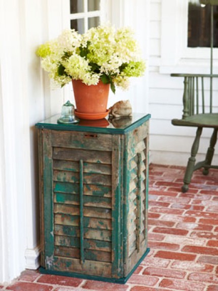 Shutter Side Table