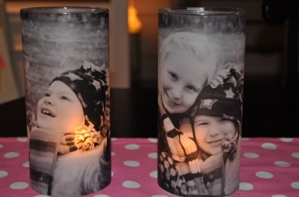 Vellum Photo Votives