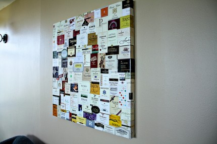 Wine Label Wall Art