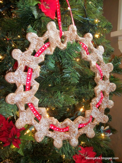 Gingerbread Cookie Wreath