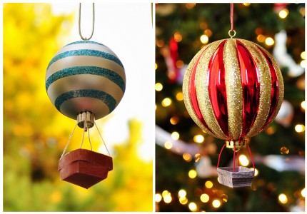 Hot Air Balloon Ornament