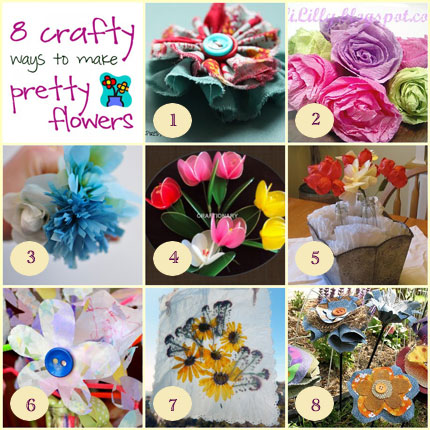 8 Spring Flower Crafts