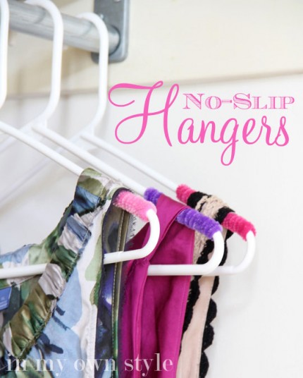 No-Slip Clothes Hanger Trick