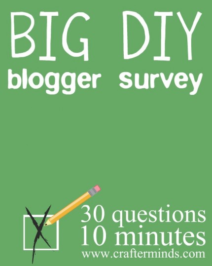 DIY and Craft Blogger Survey