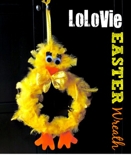 Easter Chick Wreath