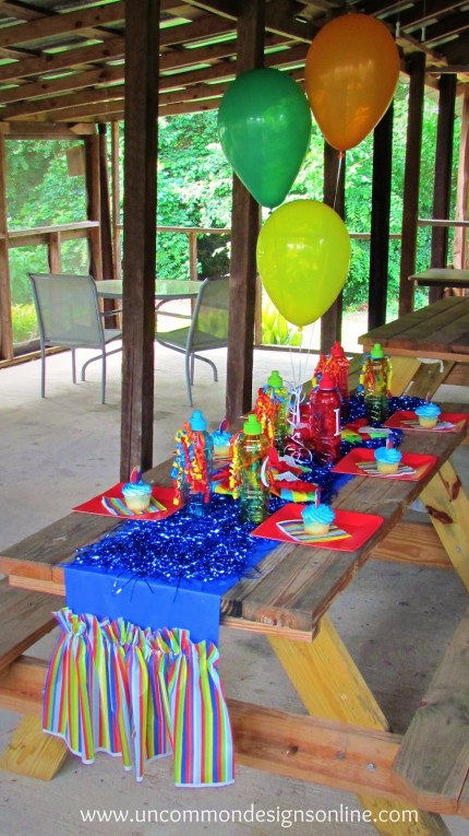 Ruffled Table Runner