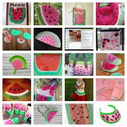 20 Watermelon Crafts