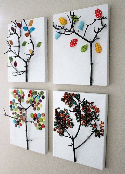 Twig Tree Canvas