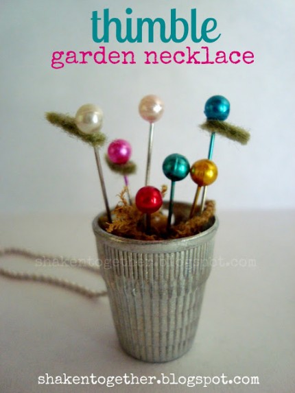 Thimble Garden Necklace