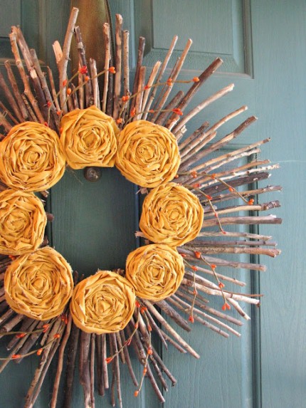 Sunshine Wreath