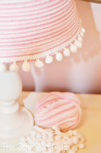 Pretty Yarn Lamp