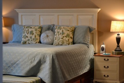 Turning a Door Into a Headboard