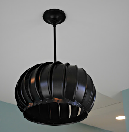 Wind Turbine Light Fixture