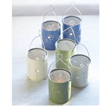 Tin Can Lanterns