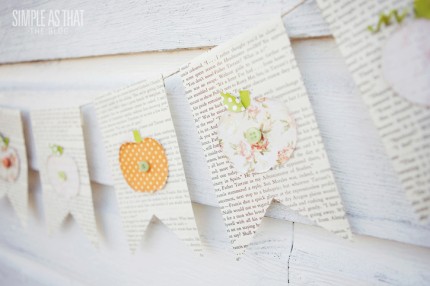 Pretty Pumpkin Bunting