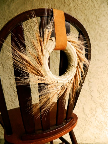 Miniature Wheat Wreath