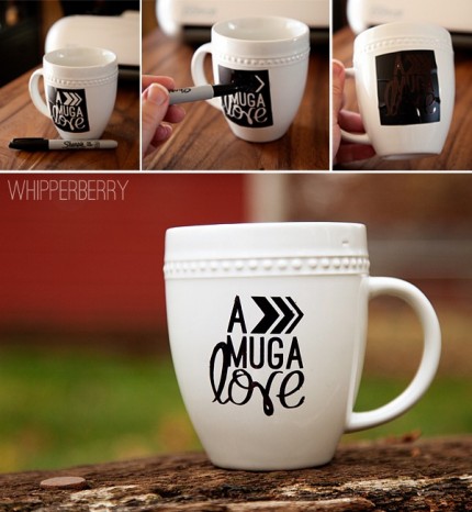 Sharpie Marker Love Mug