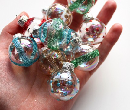 Glitter Ornaments