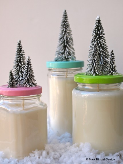 Recycled Holiday Jars