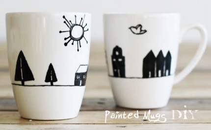 Painted Mugs