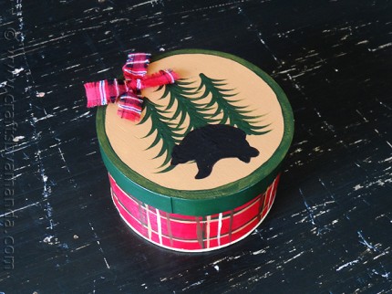 North Woods Themed Gift Box