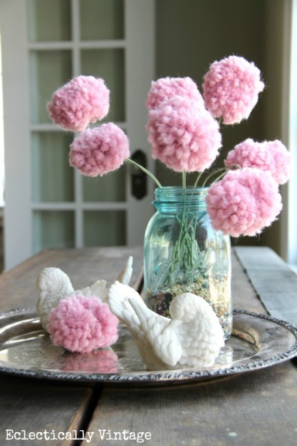 Pom Pom Flower Bouquet