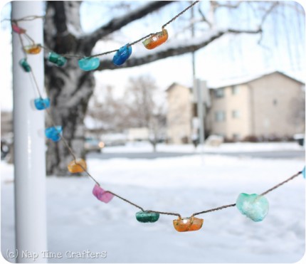 Colorful Ice Garland