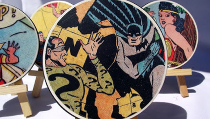 Comic Book Coasters