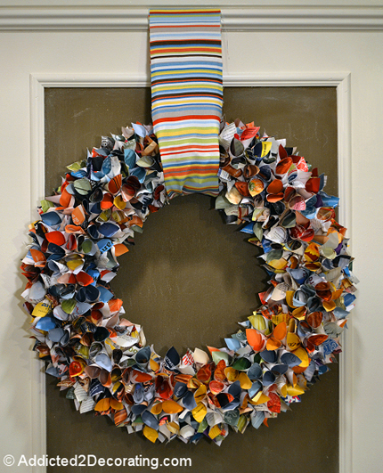 14 Colorful Wreaths You Can Make @craftgossip