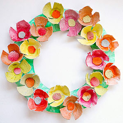 14 Colorful Wreaths You Can Make @craftgossip