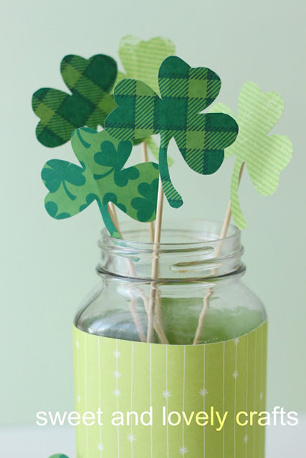 15 Shamrock Crafts for St. Patrick's Day @craftgossip