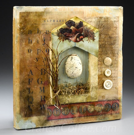 Mixed Media Spring Shrine