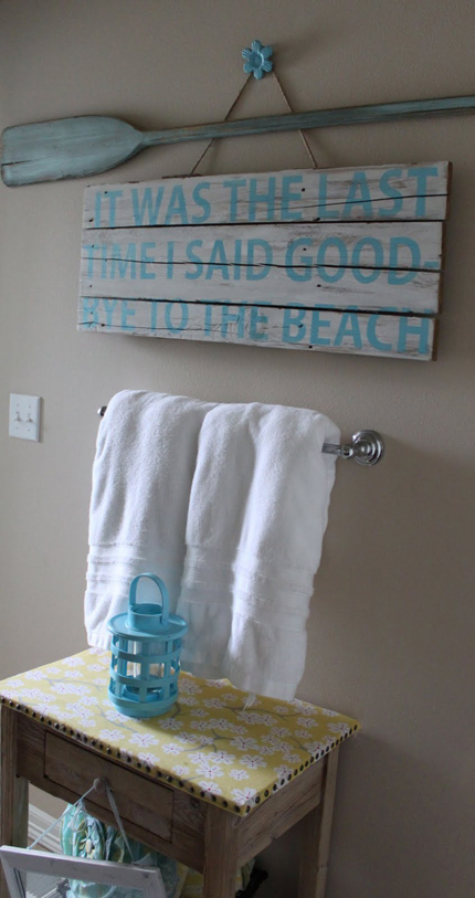 12 DIY Bathroom Ideas @craftgossip