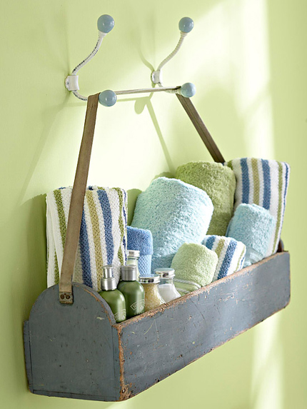 12 DIY Bathroom Ideas @craftgossip