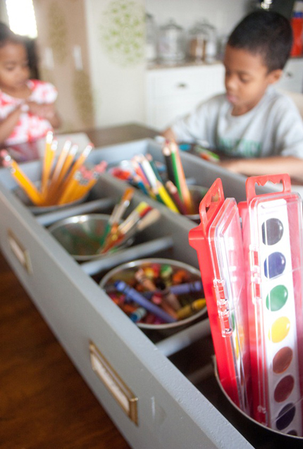 11 Craft Room Projects to Organize and Beautify Your Space - @craftgossip