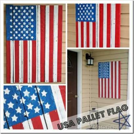 USA Pallet Flag