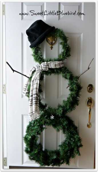 diy-snowman-wreath