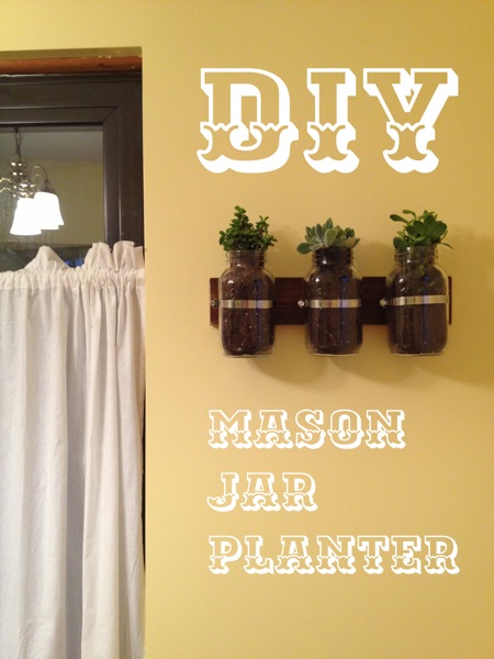 DIY-mason-jar-planter