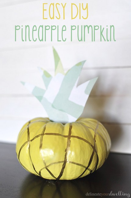 Easy-DIY-Pineapple-Pumpkin