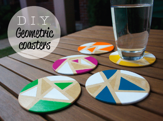Geometric Coasters – Home and Garden