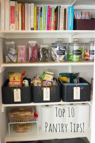 You'll Have Perfect Pantry Organization With These 10 Helpful Tips